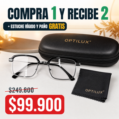 Gafas OPTILUX TR90 — Fotocromáticas 3 en 1 con Filtro de Luz Azul