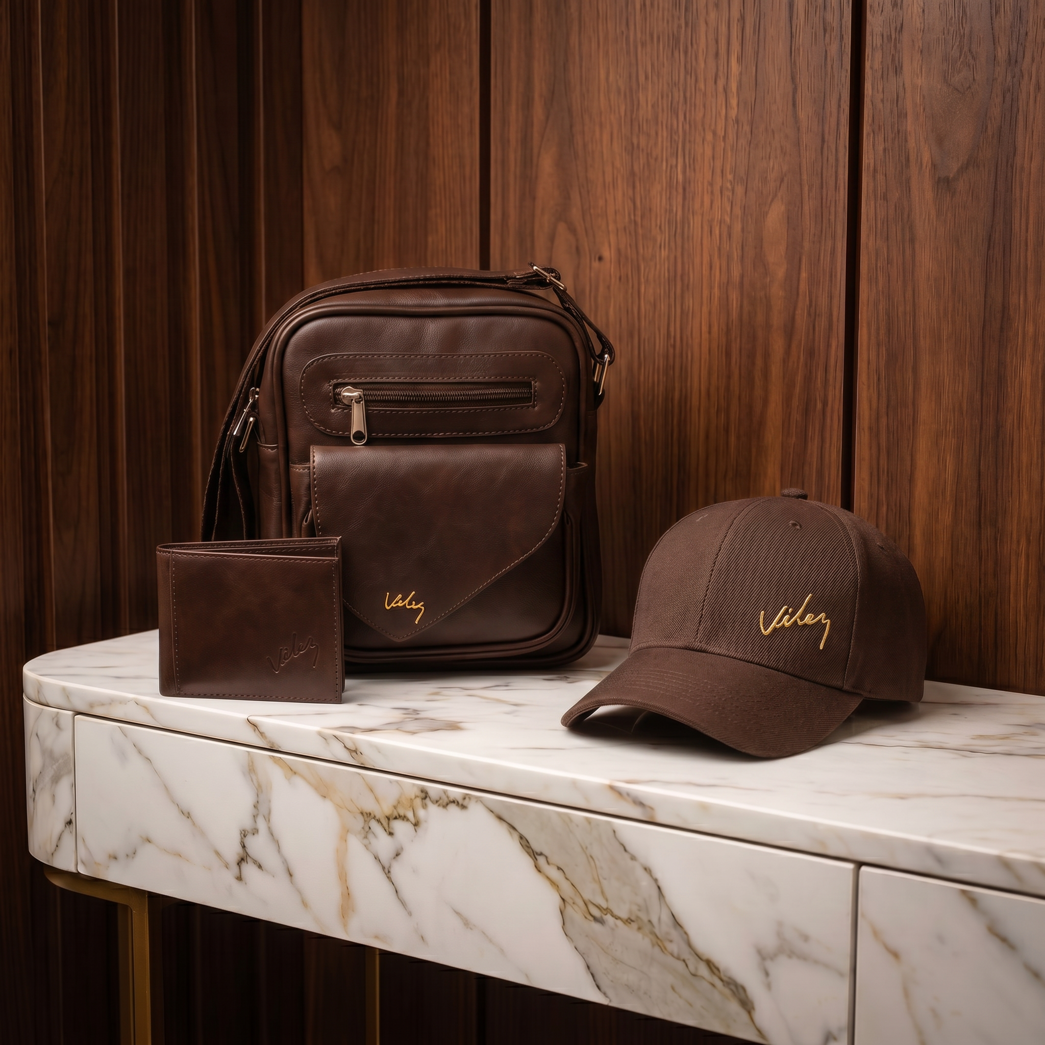 Vélez 3 en 1: Bolso + Billetera + Gorra | Distribuidor Oficial