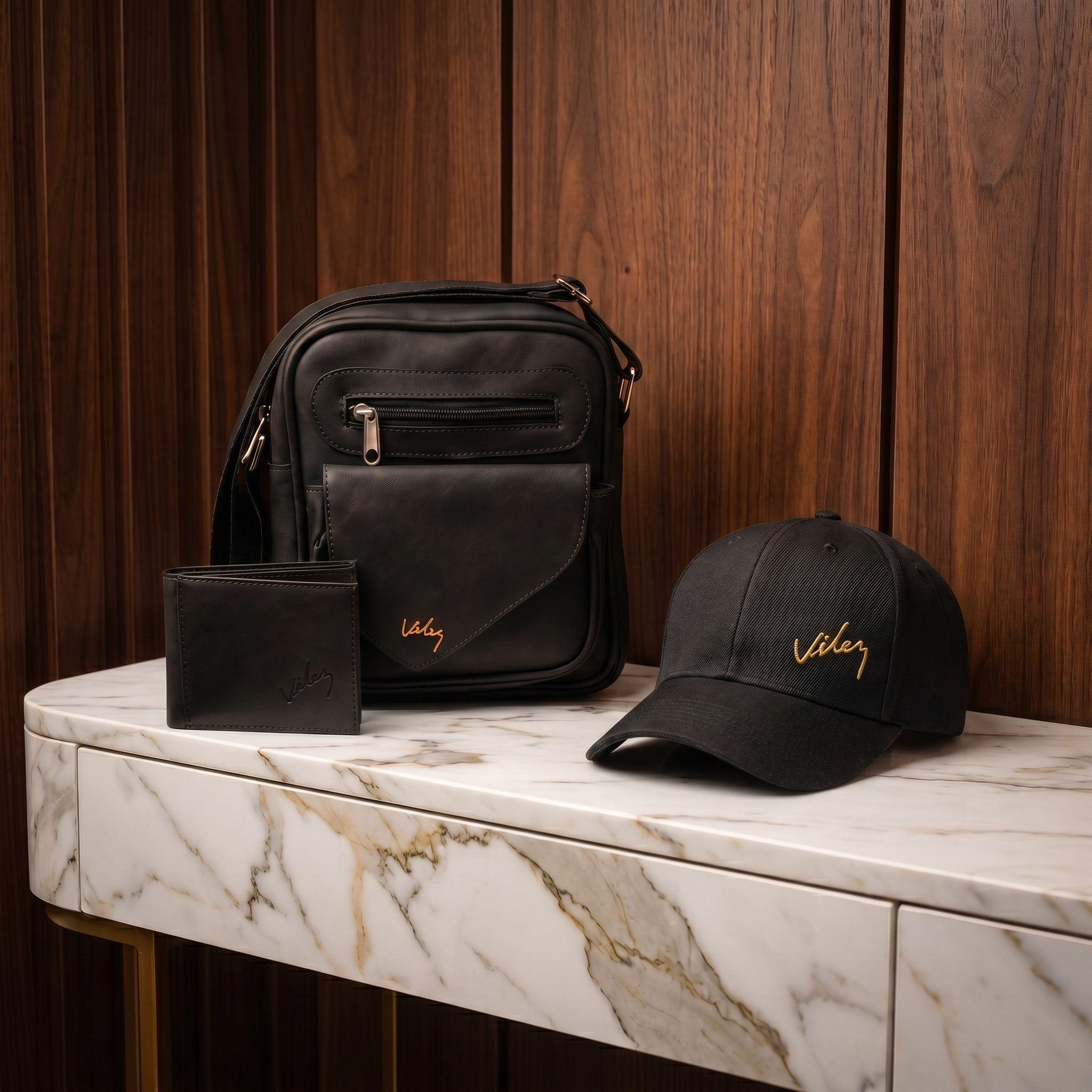 Combo Vélez 3 en 1: Bolso + Billetera + Gorra (Oferta Limitada 🔥)